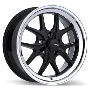Fast Wheels – FC04V – Black – 17″x8″ 0mm – Summer Wheels – FC04V-1780-65BP+00C703